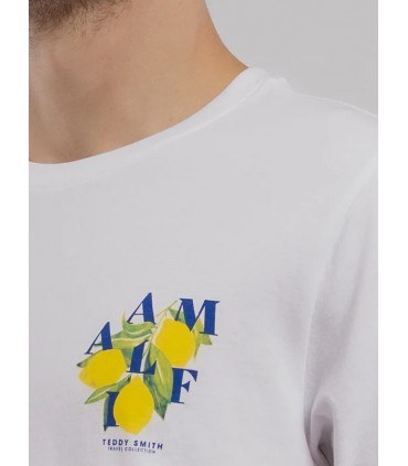 Tee shirt mc teddy smith 202blanc