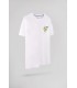 Tee shirt mc teddy smith 202blanc