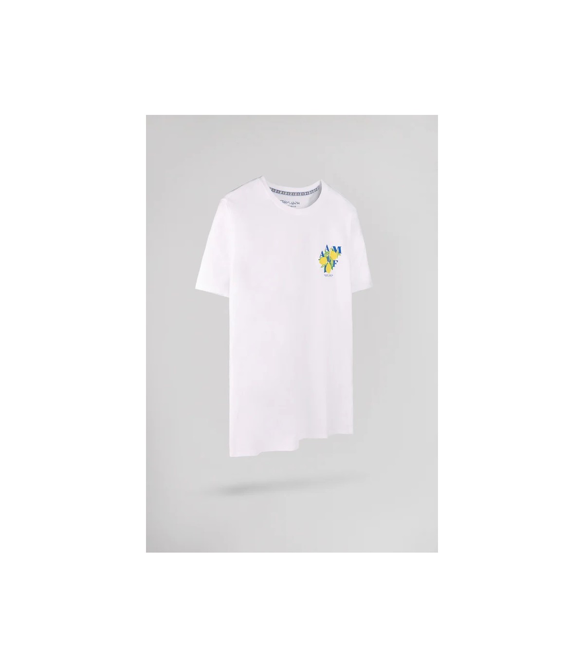 Tee shirt mc teddy smith 202blanc