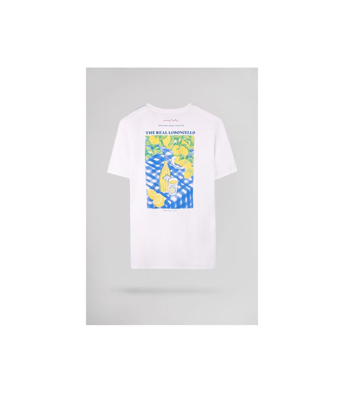 Tee shirt mc teddy smith 202blanc