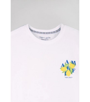 Tee shirt mc teddy smith 202blanc