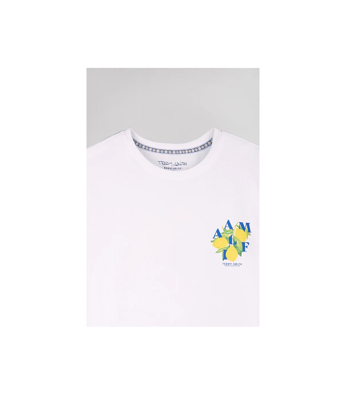 Tee shirt mc teddy smith 202blanc