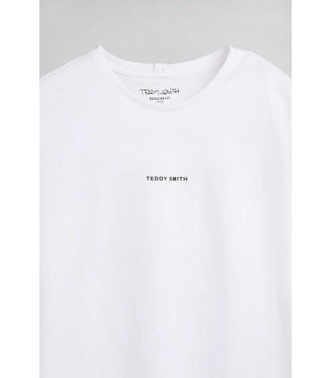Tee shirt mc teddy smith 202blanc