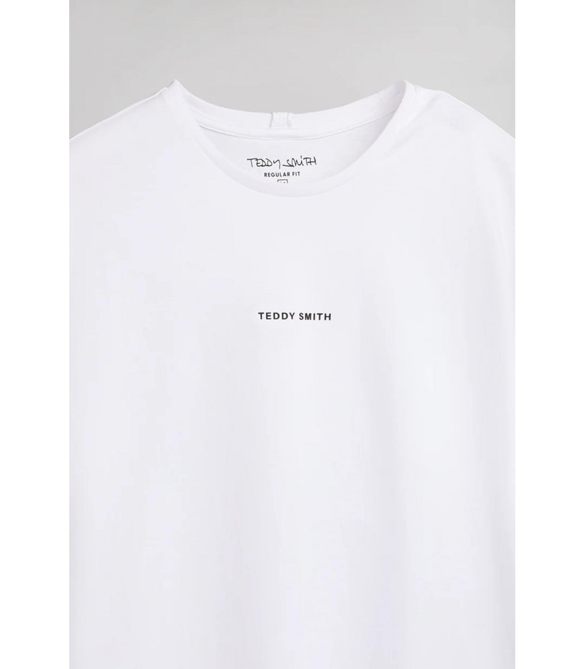 Tee shirt mc teddy smith 202blanc