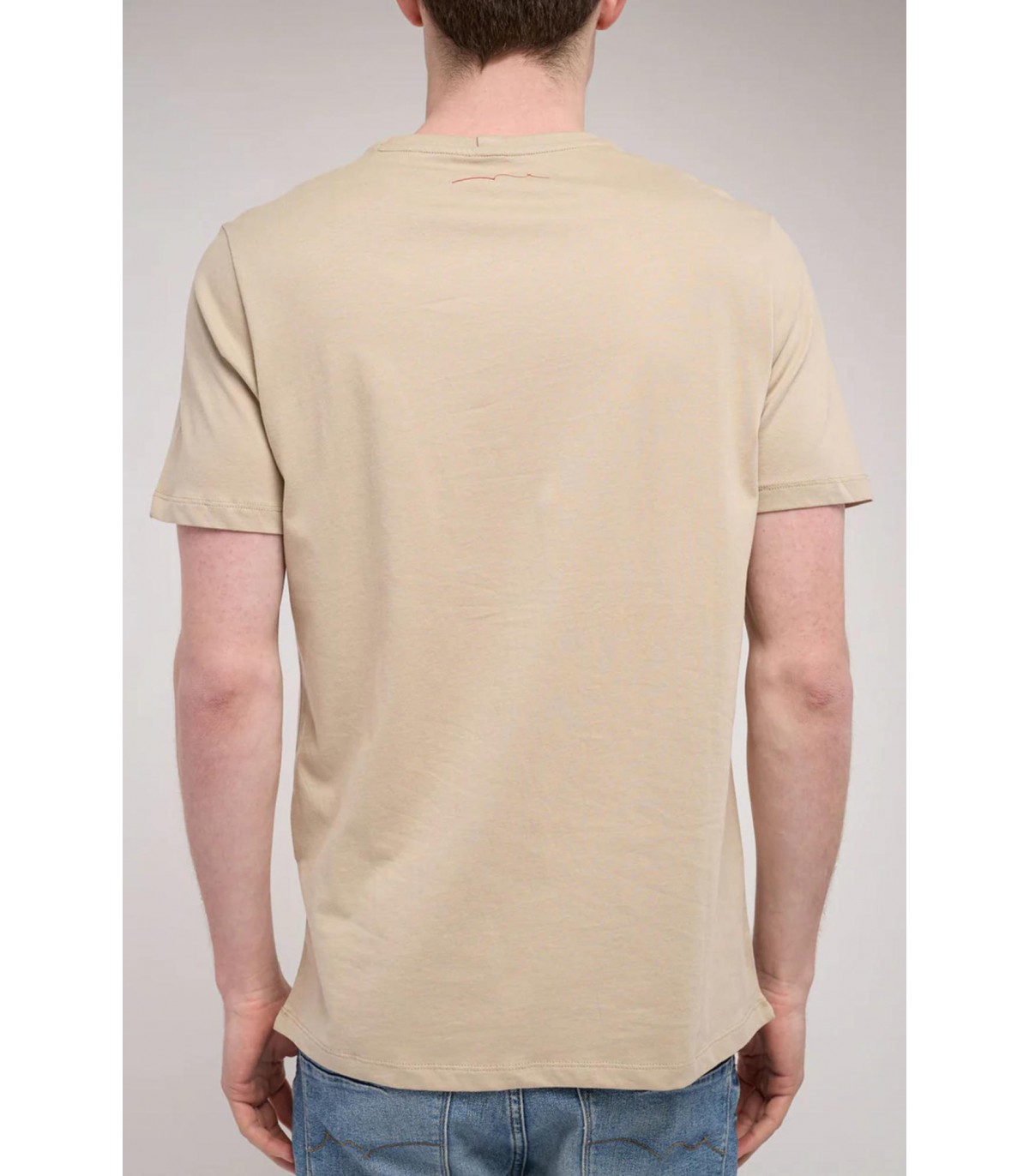 Tee shirt mc teddy smith 222beige