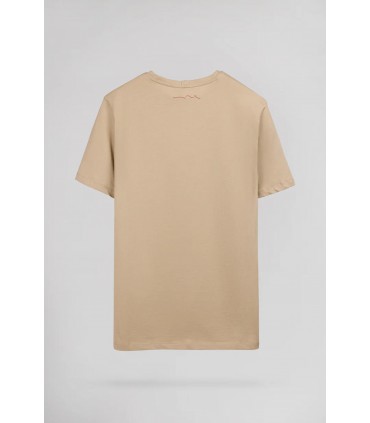 Tee shirt mc teddy smith 222beige