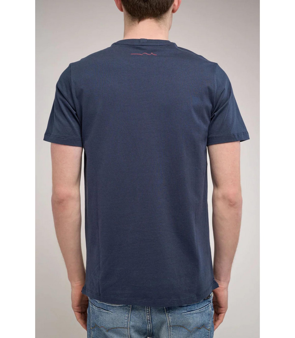 Tee shirt mc teddy smith 303jtotalnavy