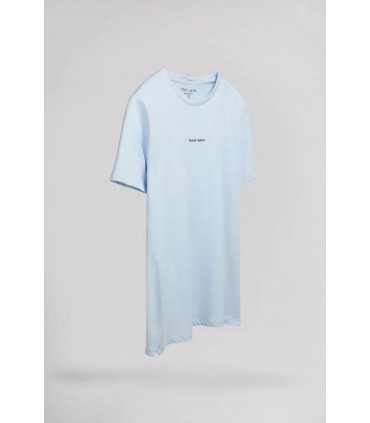 Tee shirt mc teddy smith 322dpastelblue