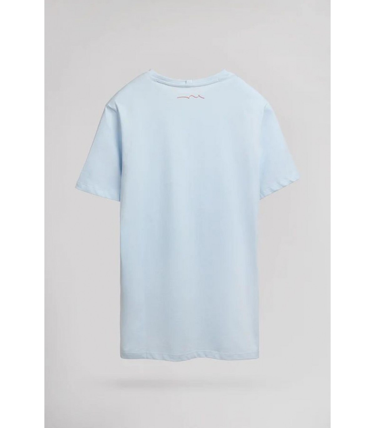 Tee shirt mc teddy smith 322dpastelblue