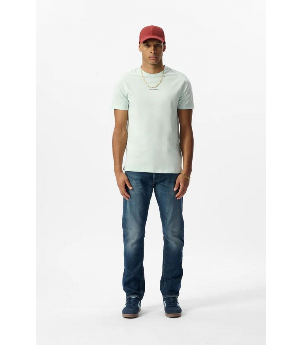 Tee shirt mc teddy smith 410hmenthol
