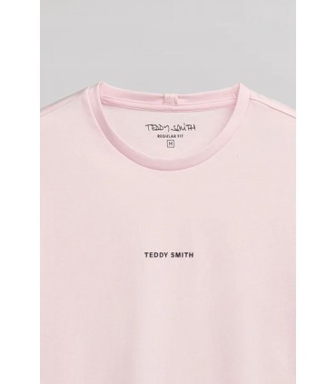 Tee shirt mc teddy smith 759fpinkshirt
