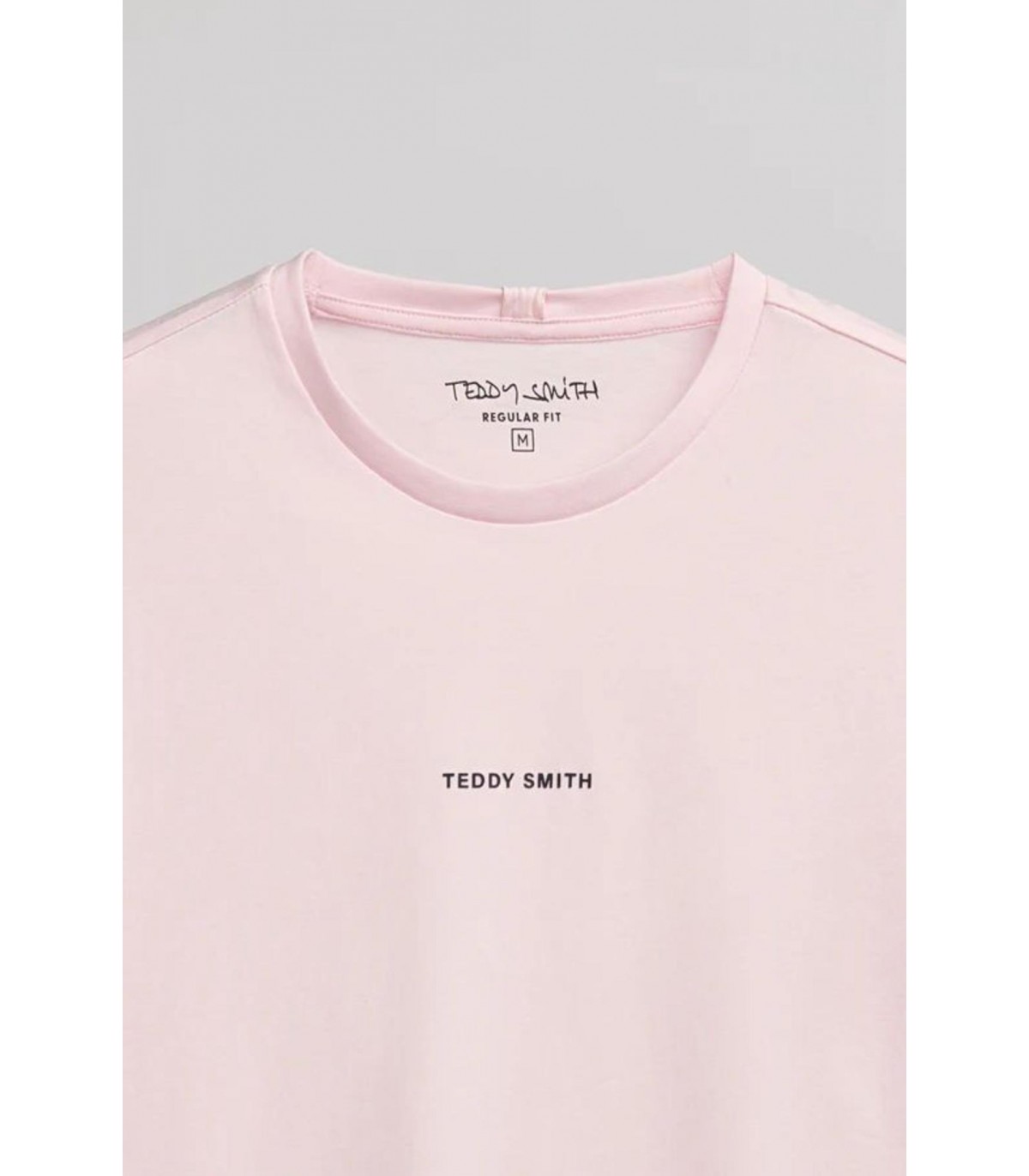 Tee shirt mc teddy smith 759fpinkshirt