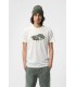Tee shirt mc teddy smith 219gmiddlewhite