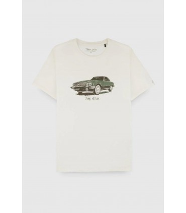 Tee shirt mc teddy smith 219gmiddlewhite