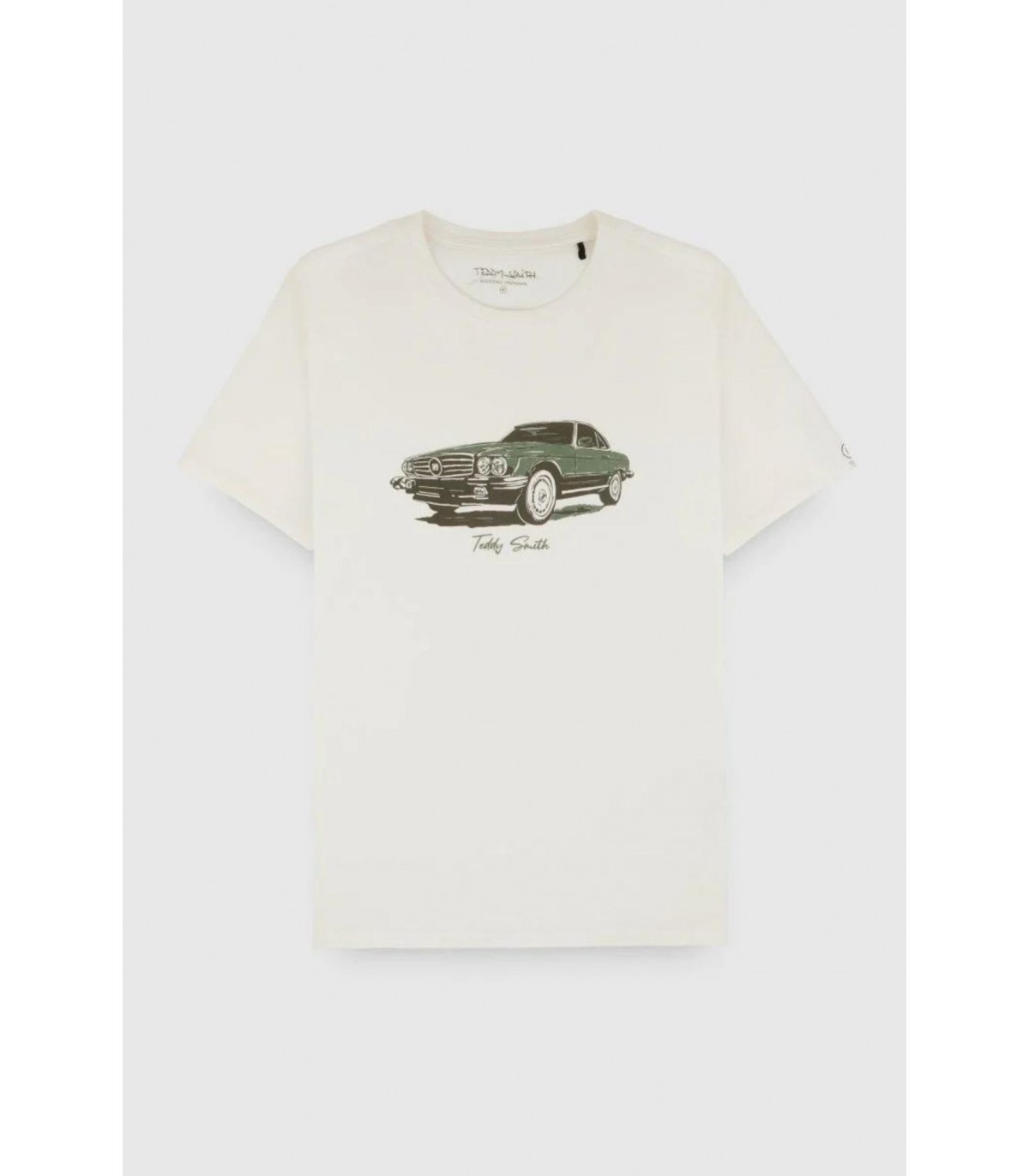 Tee shirt mc teddy smith 219gmiddlewhite
