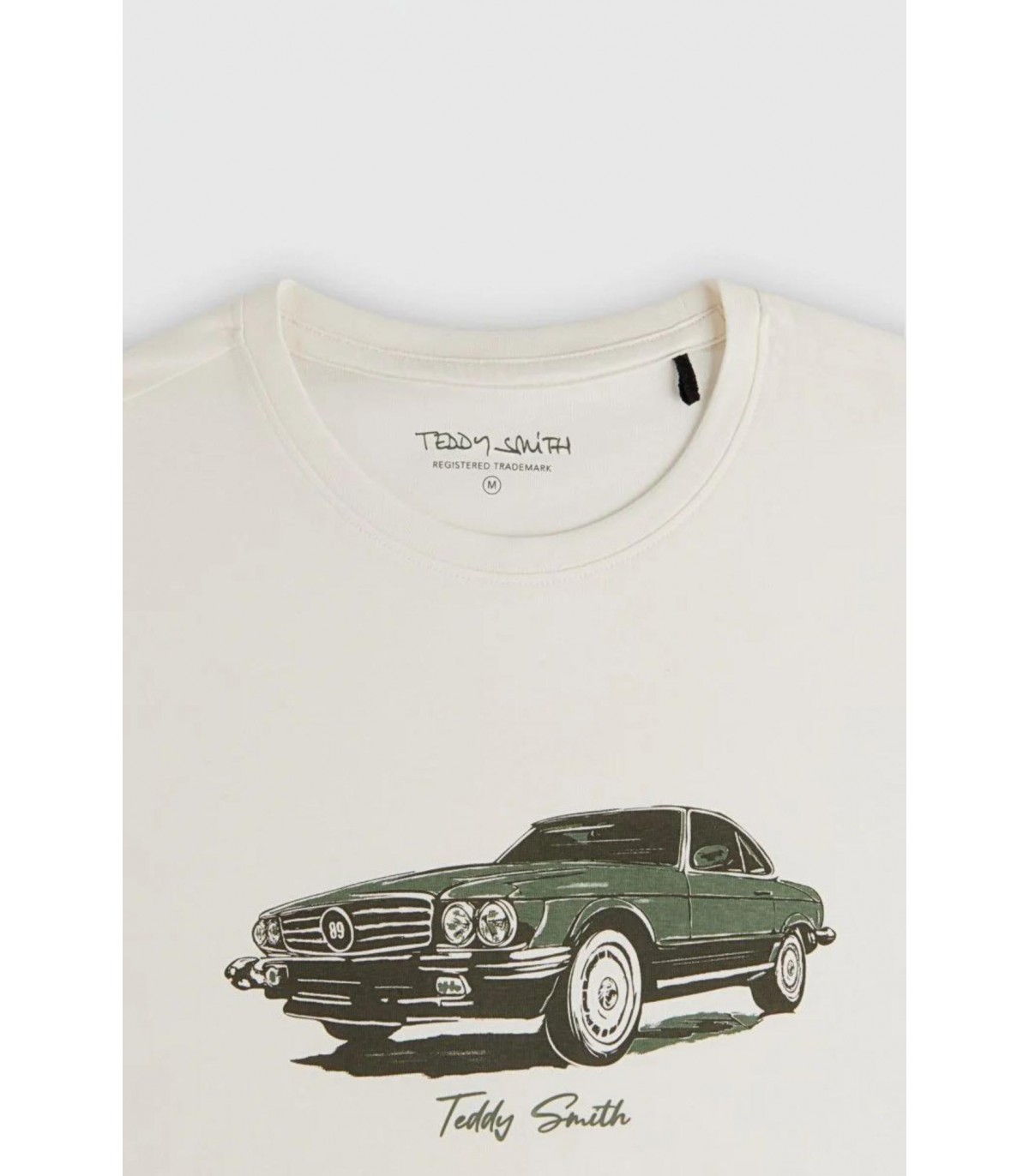 Tee shirt mc teddy smith 219gmiddlewhite