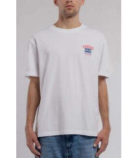 Tee shirt mc teddy smith 202blanc