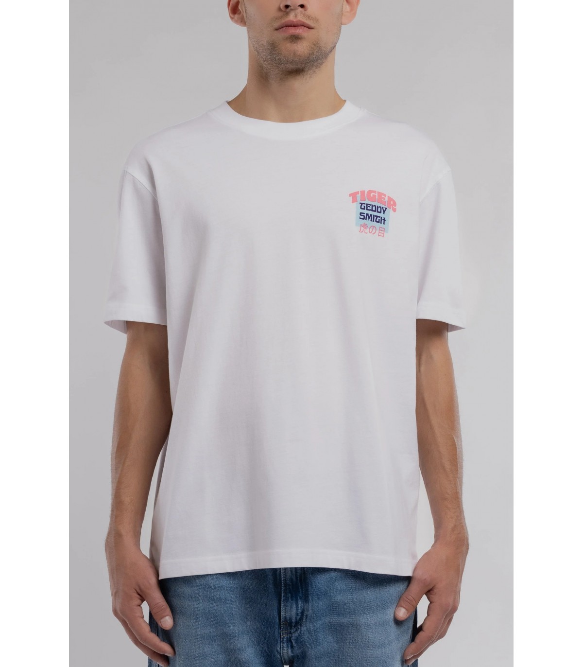 Tee shirt mc teddy smith 202blanc