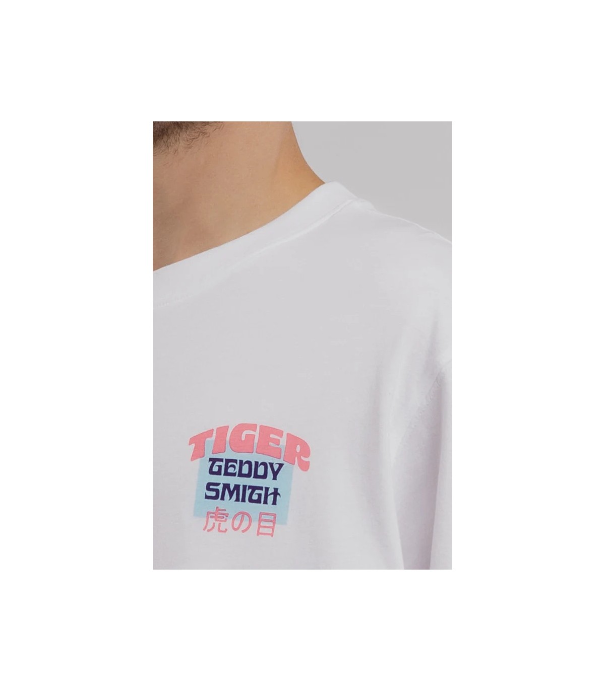 Tee shirt mc teddy smith 202blanc