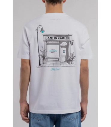 Tee shirt mc teddy smith 202blanc