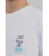 Tee shirt mc teddy smith 202blanc