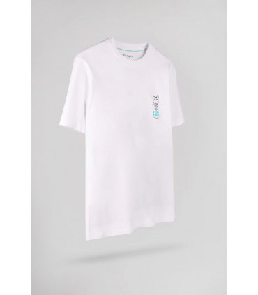 Tee shirt mc teddy smith 202blanc