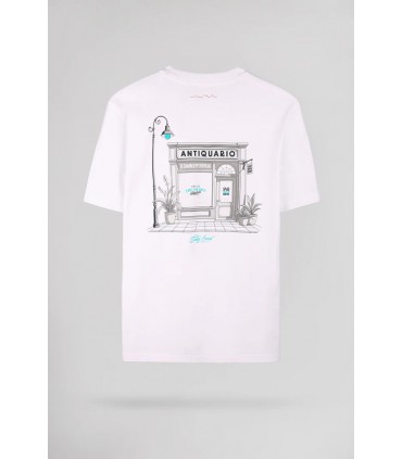 Tee shirt mc teddy smith 202blanc