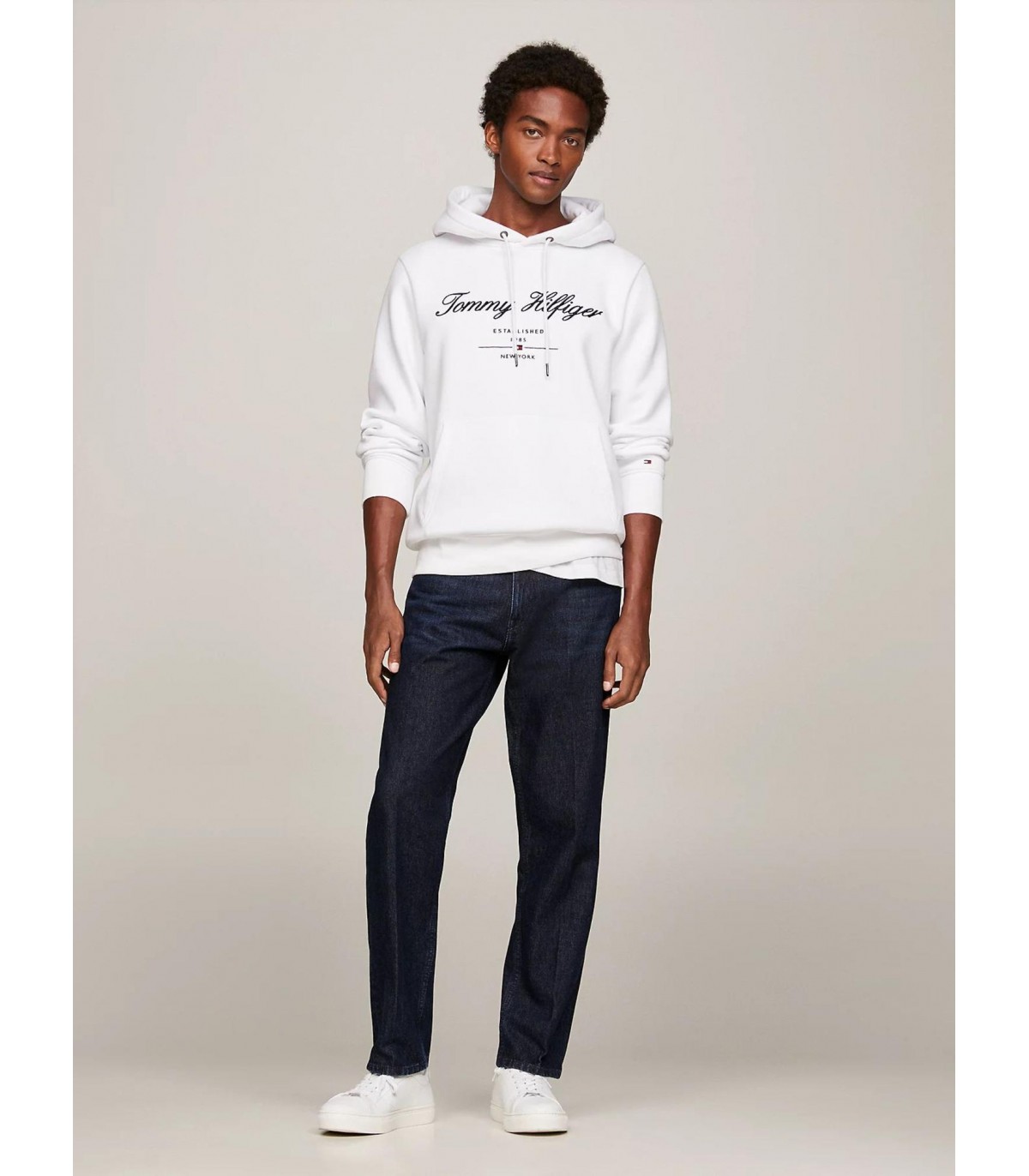 Sweat capuche tommy menswear ybrwhite