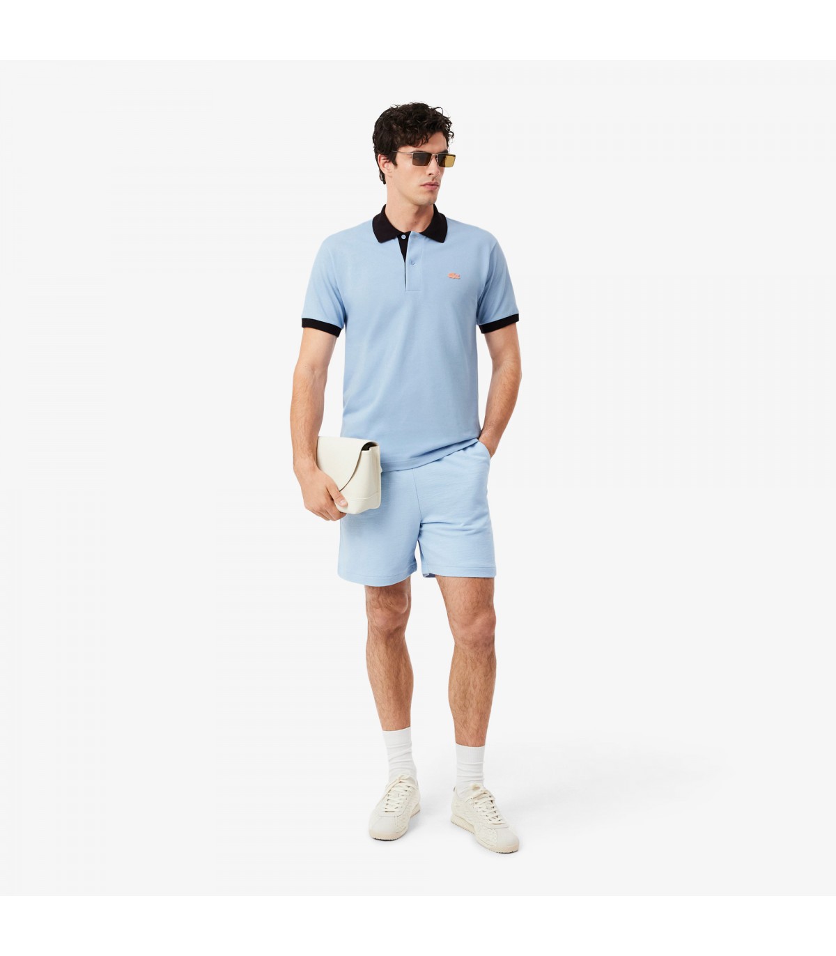 Polo mc lacoste 4i3-chambray/buffle