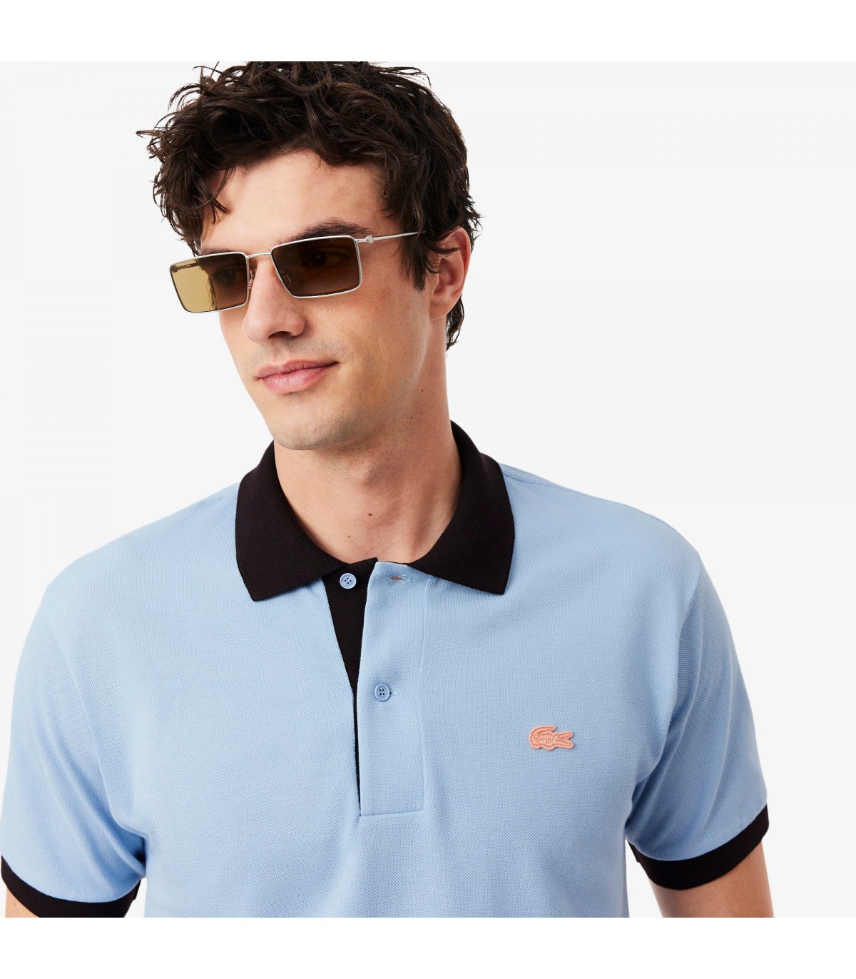 Polo mc lacoste 4i3-chambray/buffle