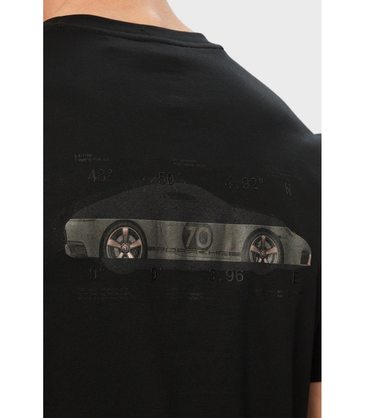 Tee shirt mc boss green 001black