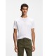 Tee shirt mc boss green 100white