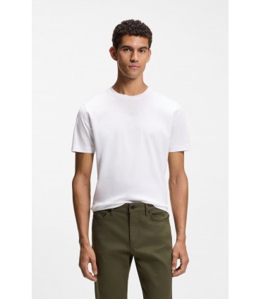 Tee shirt mc boss green 100white