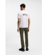 Tee shirt mc boss green 100white