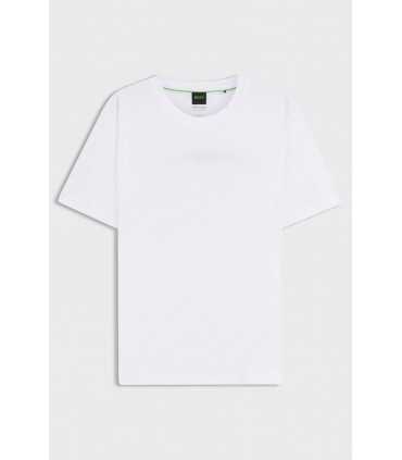 Tee shirt mc boss green 100white