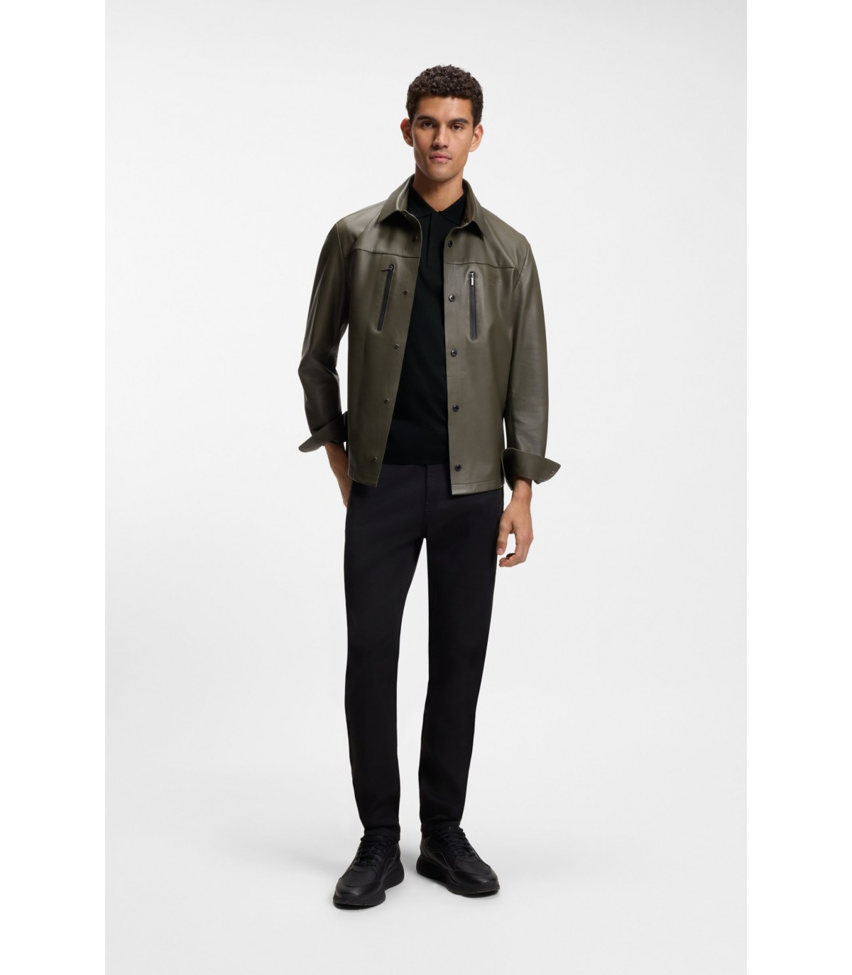 Polo mc boss green 001black