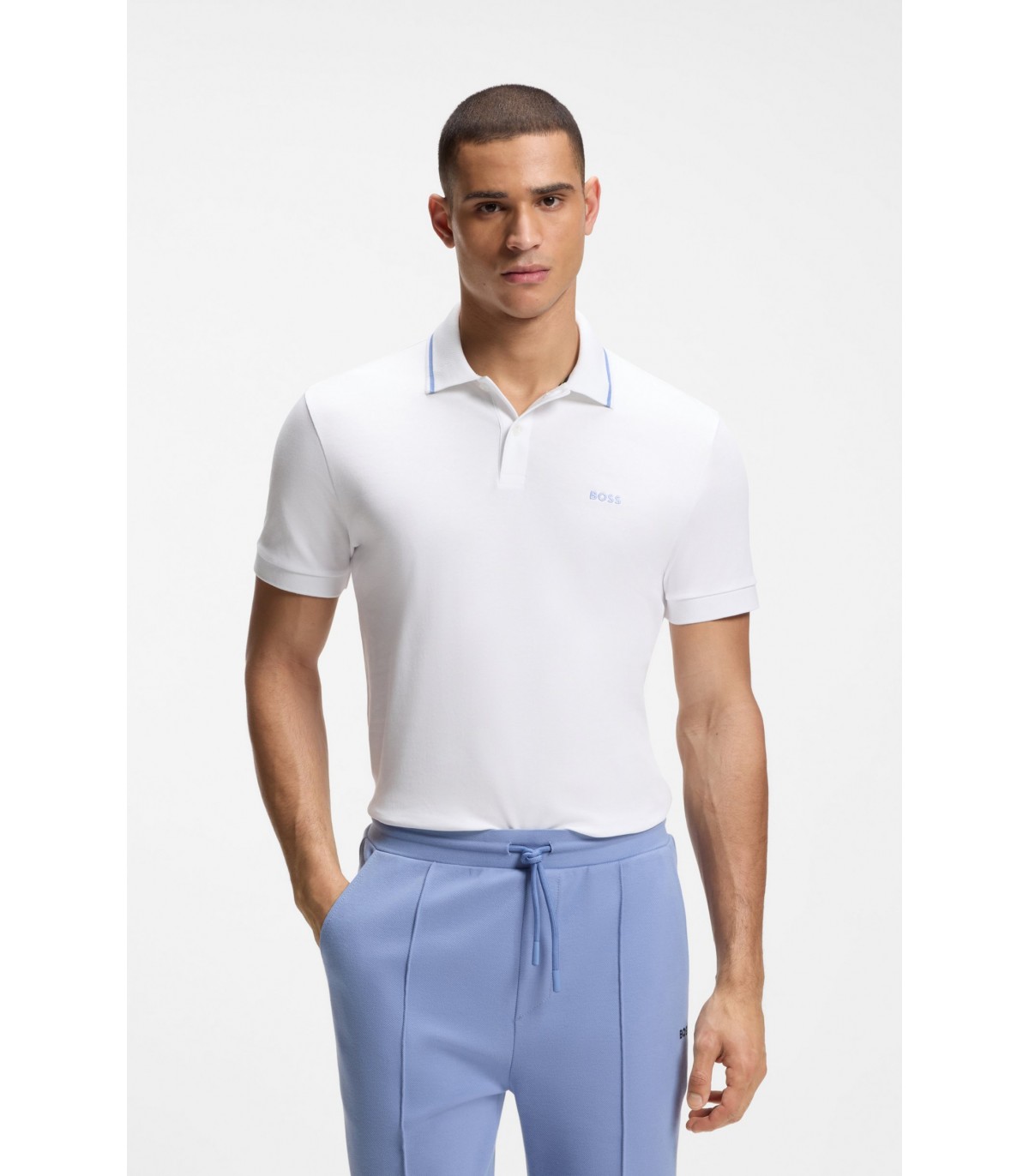 Polo mc boss green 100white
