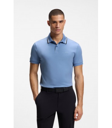 Polo mc boss green 459light/pastelblue