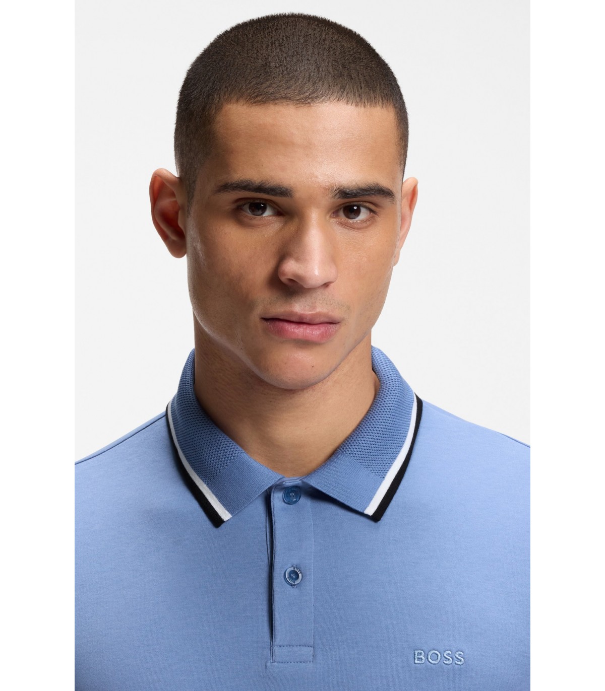 Polo mc boss green 459light/pastelblue