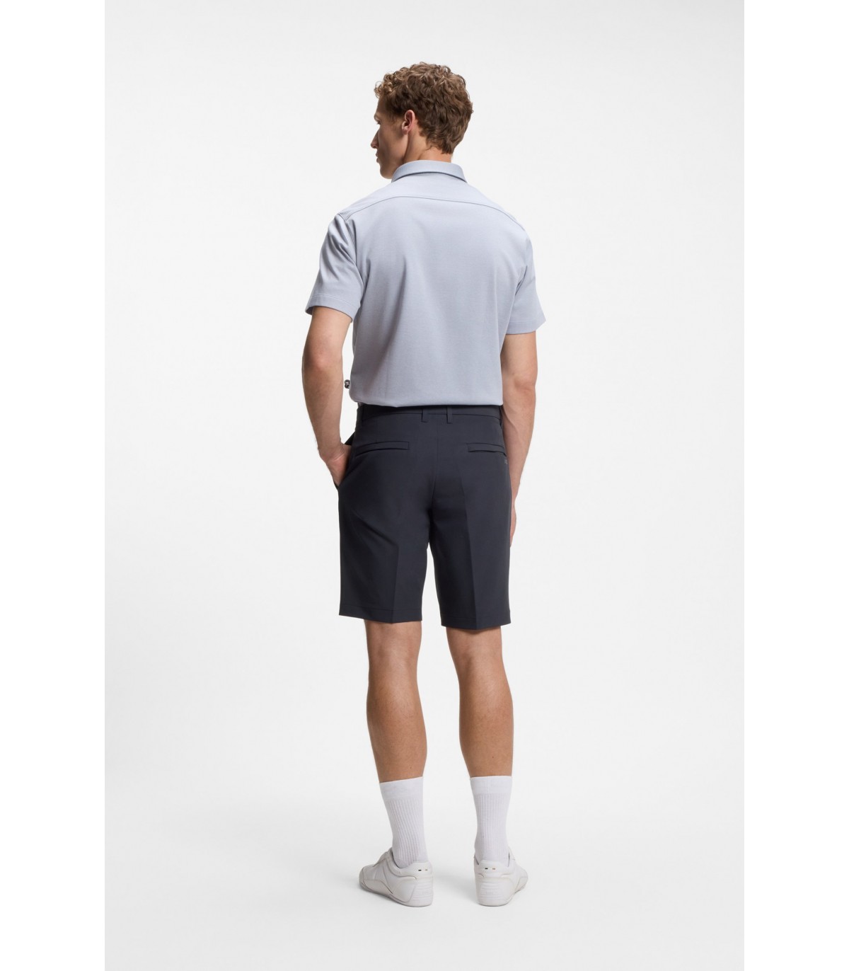 Bermuda chino boss green 402darkblue