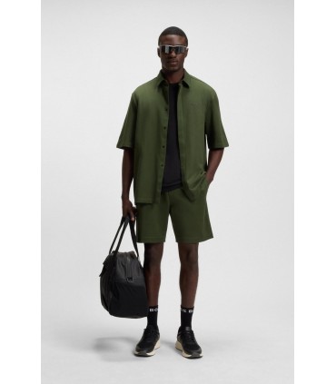 Tee shirt mc boss green 001black