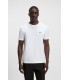 Tee shirt mc boss green 100white
