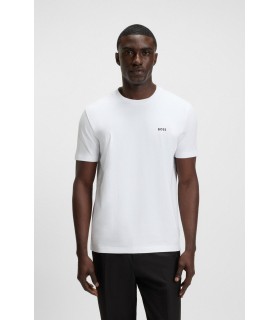 Tee shirt mc boss green 100white