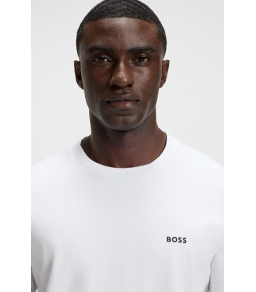 Tee shirt mc boss green 100white