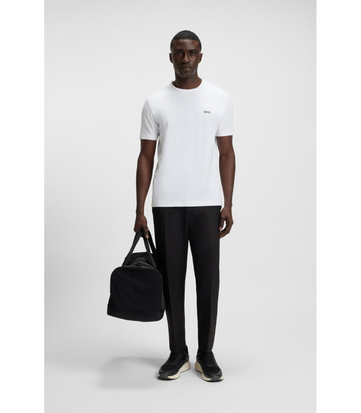 Tee shirt mc boss green 100white