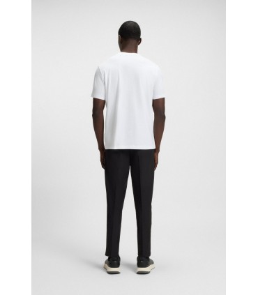 Tee shirt mc boss green 100white