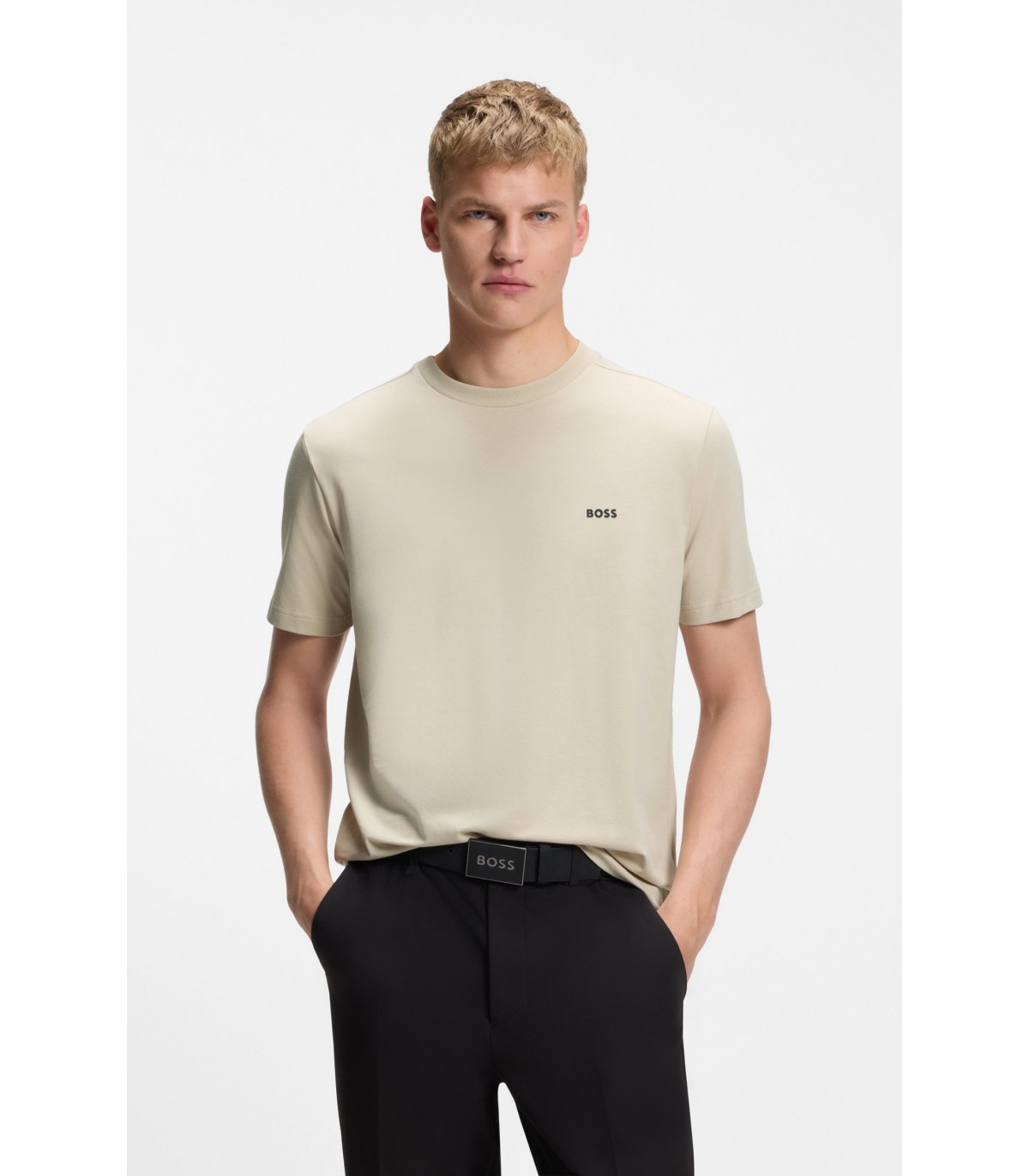 Tee shirt mc boss green 275lightbeige