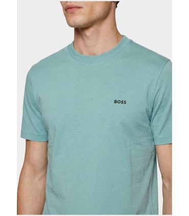 Tee shirt mc boss green 445turquoise/aqua