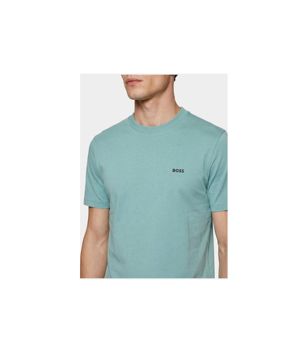 Tee shirt mc boss green 445turquoise/aqua