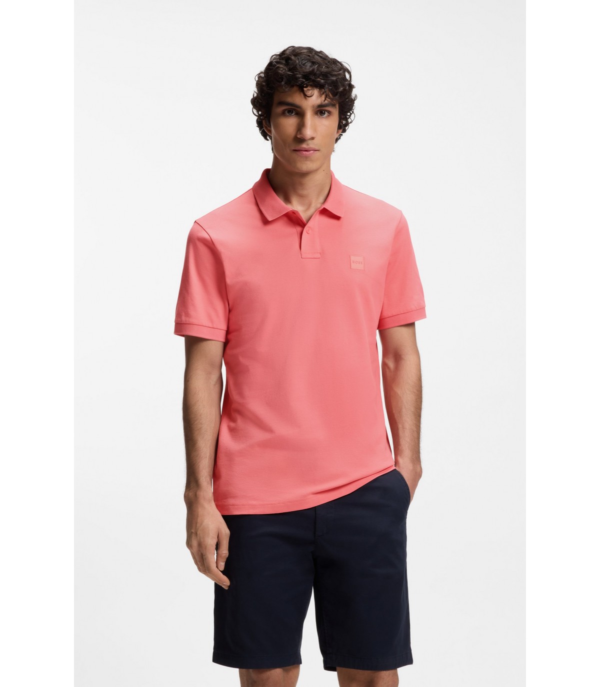 Polo mc boss orange 632light/pastelred